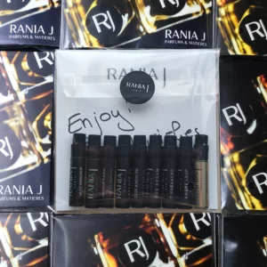 discovery set rania j nine samples daring light perfumes niche barcelona