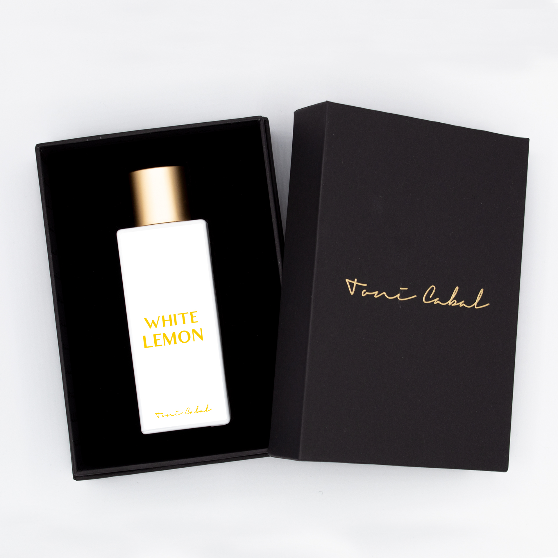 white lemon box 100ml toni cabal daring light perfumes niche barcelona